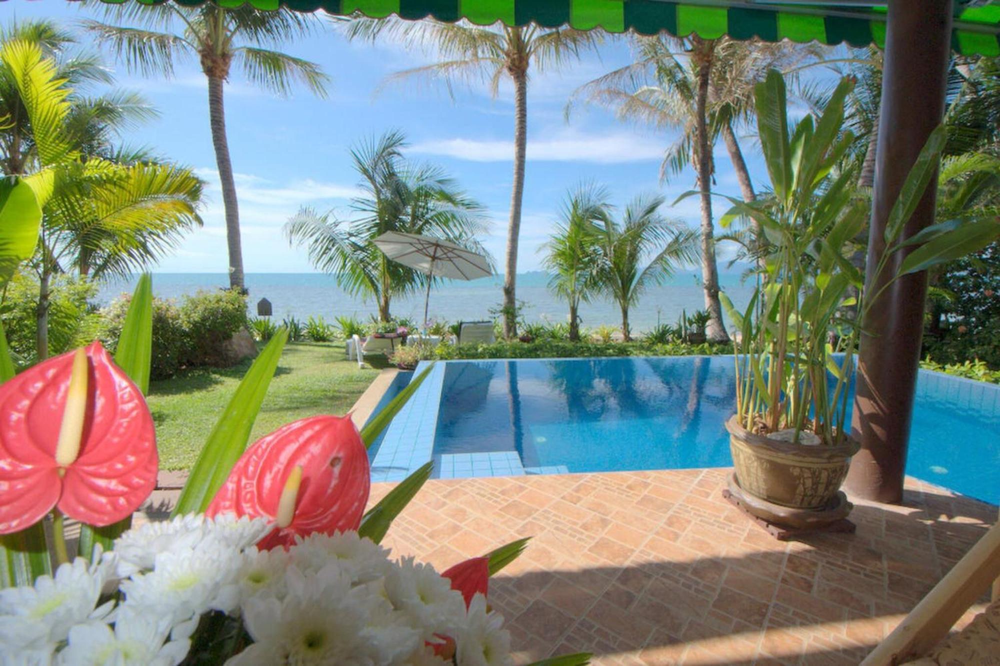 Beachfront Oasis With Private Pool And Jacuzzi On Samuis Bang Por Ban Bang Po