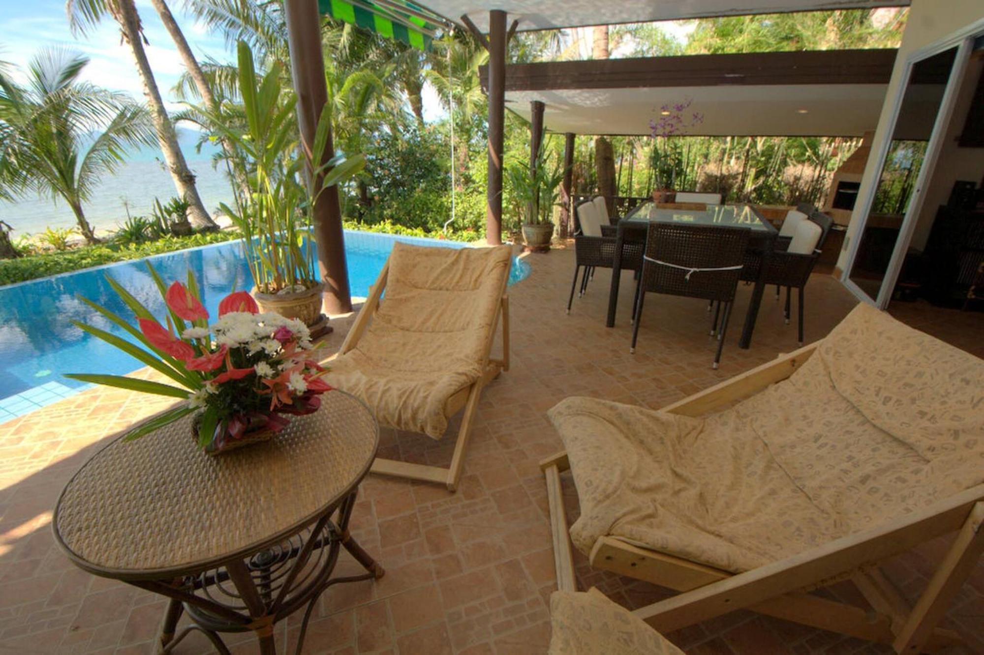 Beachfront Oasis With Private Pool And Jacuzzi On Samuis Bang Por *