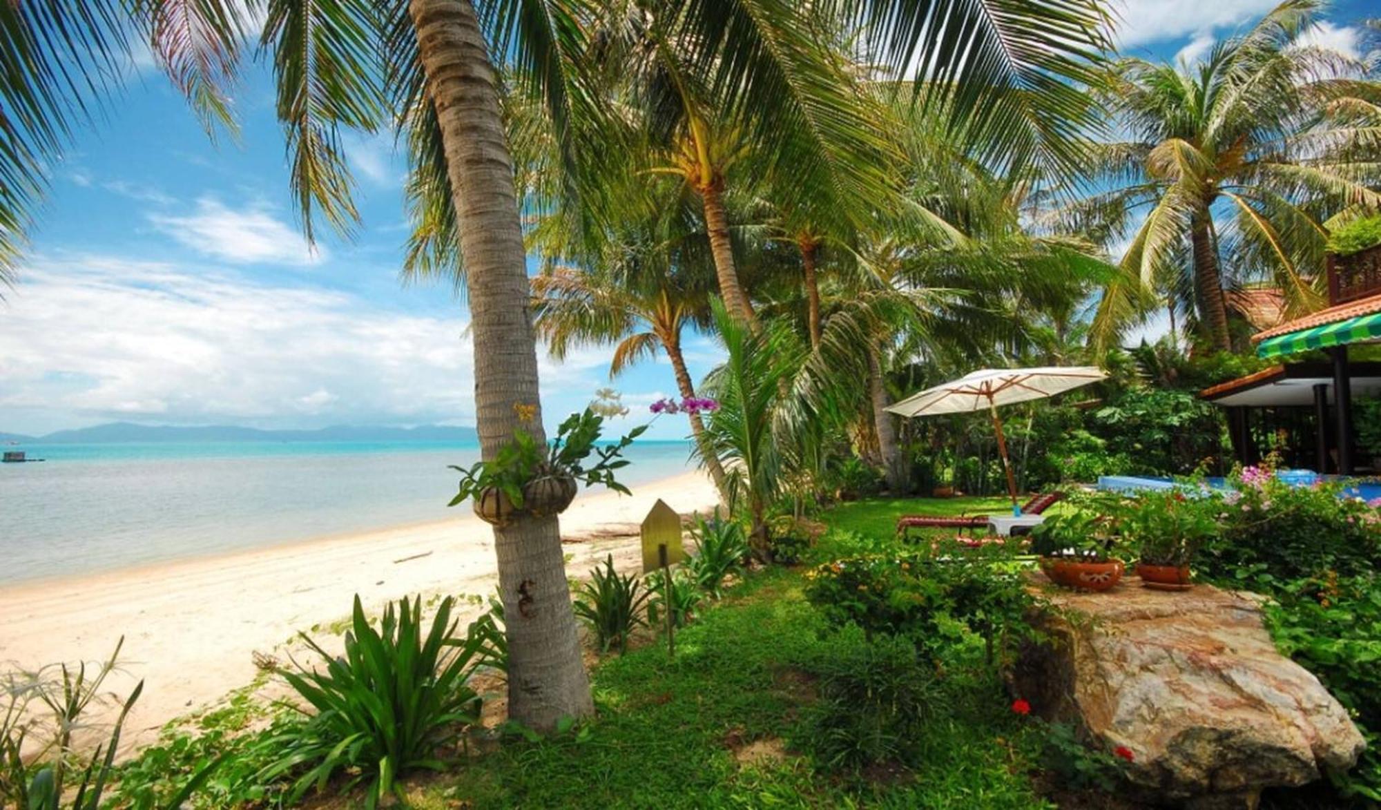 Villa Beachfront Oasis With Private Pool And Jacuzzi On Samuis Bang Por Ban Bang Po
